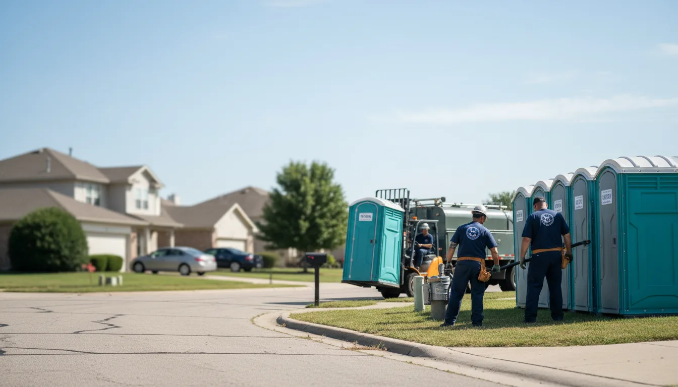 Porta Potty Rental in West Lebanon, IN near me